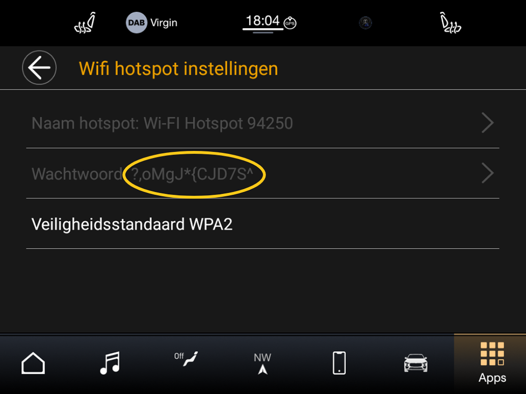 Maserati Wi-Fi Password